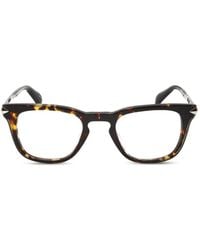 Rag & Bone - Tortoiseshell-Effect Square-Frame Glasses - Lyst