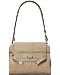Tory Burch - Lee Radziwill Embossed Shoulder Bag - Lyst