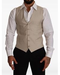 Dolce & Gabbana - V-Neck Waistcoat - Lyst