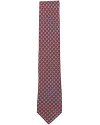 Brioni - Floral-Print Silk Tie - Lyst
