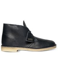 Clarks - Originals Desert Leather Boots - Lyst