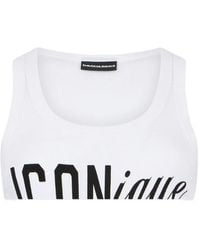 DSquared² - Logo Top - Lyst