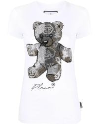 Philipp Plein - Graphic-Print Short-Sleeve T-Shirt - Lyst