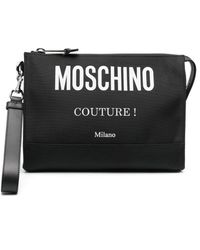 Moschino - Bolso de mano con estampado Couture - Lyst