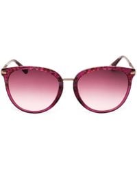Anne Klein - Round-Frame Sunglasses - Lyst