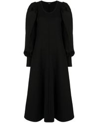 Goen.J - Flared Puff-Sleeve Dress - Lyst