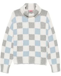 KENZO - Geruite Coltrui - Lyst