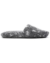 Versace - Jacquard Cotton-Blend Slippers - Lyst