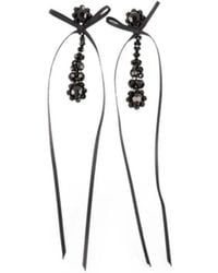 Simone Rocha - Victorian Drip Bow-Detail Earrings - Lyst
