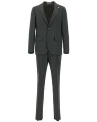 Corneliani - Single-Breasted Peak-Lapel Suit - Lyst