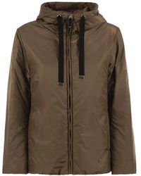 Max Mara - Padded Drawstring-Hood Jacket - Lyst