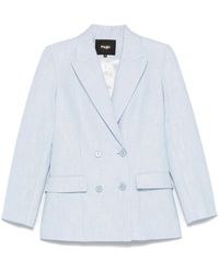 Maje - Blazer Met Dubbele Rij Knopen - Lyst
