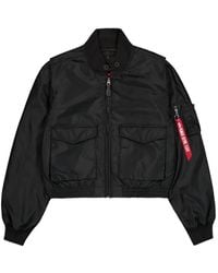 Alpha Industries - G-8 Wep 1973 Heritage Zipped Bomber Jacket - Lyst