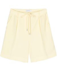 Calvin Klein - Twill-Shorts mit Bügelfalten - Lyst