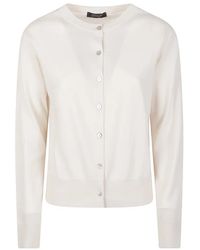 Aragona - Button-Up Cardigan - Lyst