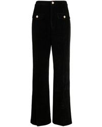 B+ AB - Pleat-detail Corduroy Flared Trousers - Lyst