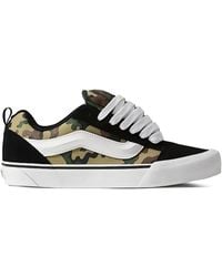 Vans - Knu Skool "Camo" Sneakers - Lyst