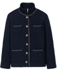 Sandro - Tweed Jacket - Lyst
