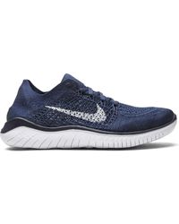 nike free rn flyknit white mens