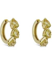Jewels Aficionado - Sapphire Pear-Cut Earrings - Lyst