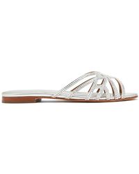 Nicoli - Pasqelina Crystal-Embellished Sandals - Lyst