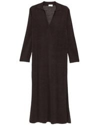 P.A.R.O.S.H. - V-Neck Maxi Dress - Lyst