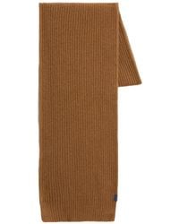 Woolrich - Gerippter Strickschal - Lyst