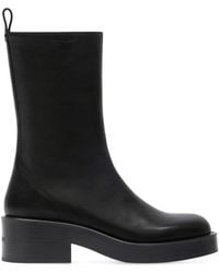 Courreges - Rider Leather Boots - Lyst