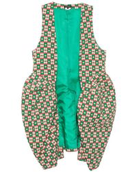 Comme des Garçons - Geometric-Pattern Sculptural Coat - Lyst