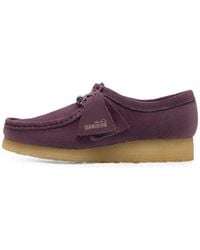 Clarks - Wallabee Suede Boat Shoes - Lyst
