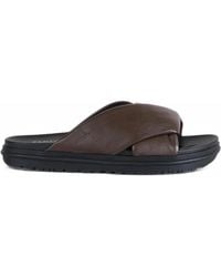 EMU - Selene Crossover-Strap Slides - Lyst