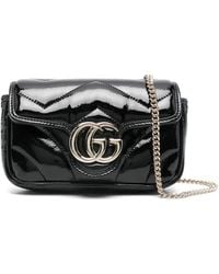 Gucci - Gg Marmont Leather Mini Bag - Lyst