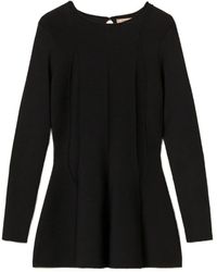 Twinset - Robe Courte En Maille Fine - Lyst