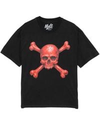 Melt - Skull Bones Printed T-Shirt - Lyst