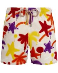 Vilebrequin - X Palm Angels Costume Da Bagno Spray Paint - Lyst