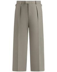 Manière De Voir - Dorian Pleated Linen Trousers - Lyst