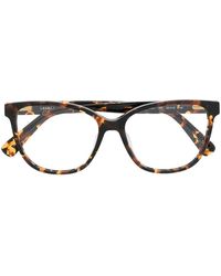 Longchamp - Tortoiseshell Butterfly-Frame Glasses - Lyst