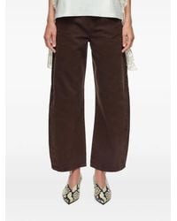 Bimba Y Lola - Jean Barrel Chocolate À Boucle - Lyst