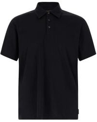 Zanone - Buttoned Short-Sleeve Polo Shirt - Lyst