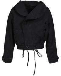 NO/FAITH STUDIOS - Asymmetric-Collar Jacket - Lyst