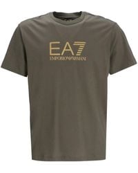 EA7 - T-shirt Met Logoprint - Lyst