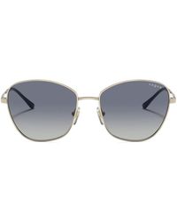 Vogue Eyewear - Round-frame Tinted Sunglasses - Lyst