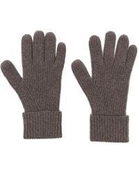 N.Peal Cashmere - Cashmere Ribbed Gloves - Lyst