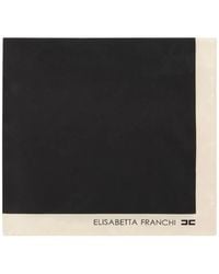 Elisabetta Franchi - Silk Scarf - Lyst