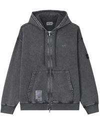 Izzue - Faded Zip-Up Hoodie - Lyst