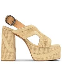 Castañer - Francina Woven Platform Sandals - Lyst