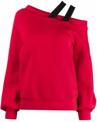 Atu Body Couture - Sweatshirt mit Cold-Shoulder - Lyst