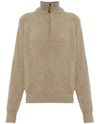 Sease - Pull En Cachemire À Col Zippé - Lyst