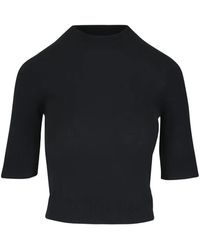 LeKasha - Chypre Short-Sleeve Sweater - Lyst