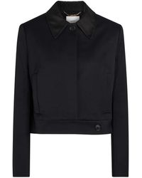 JOSEPH - Abbe Boxy Stretch-Crepe Jacket - Lyst